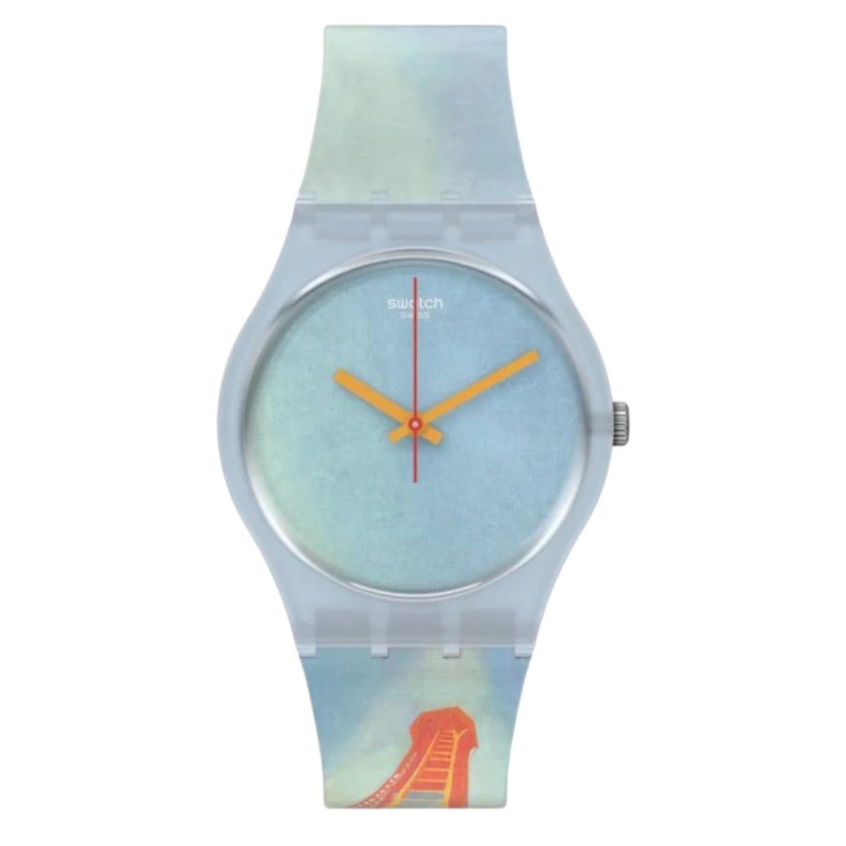 SWATCH - Reloj Swatch Unisex GZ357 Pompidou Eiffel