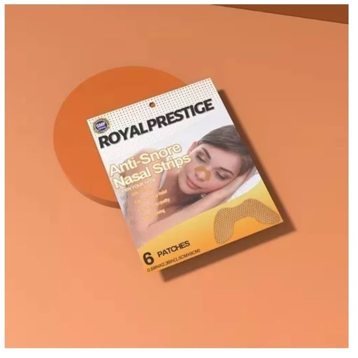 GENERICO - Parches Royal Sleep Anti Snore Nasal Strips 6
