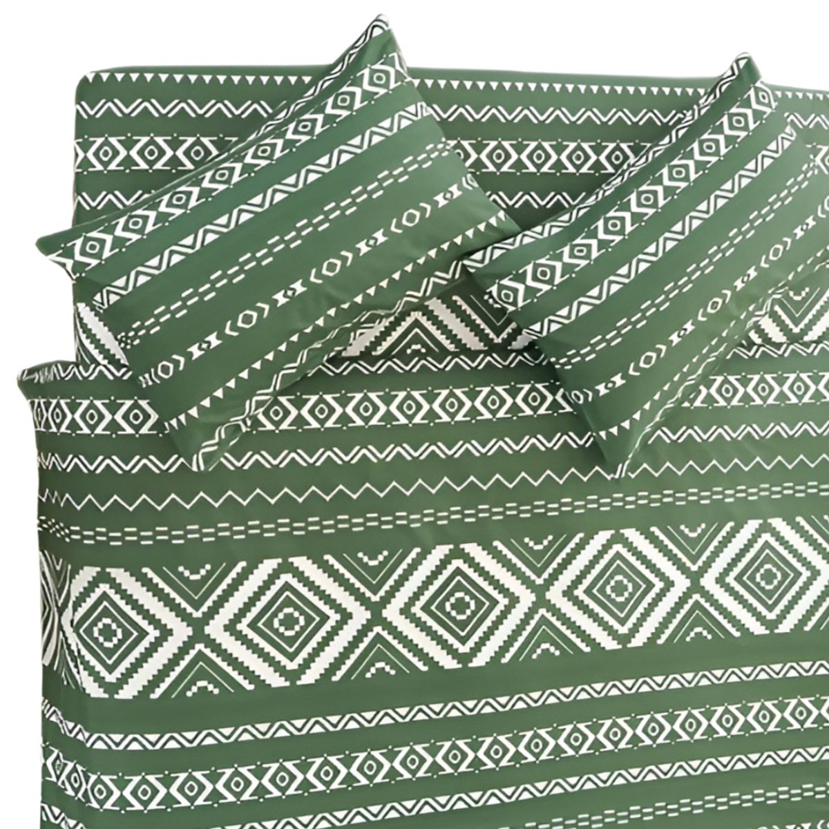 GENERICO - Juego de Sábanas 1.5 Plazas 144 Hilos - Ohio