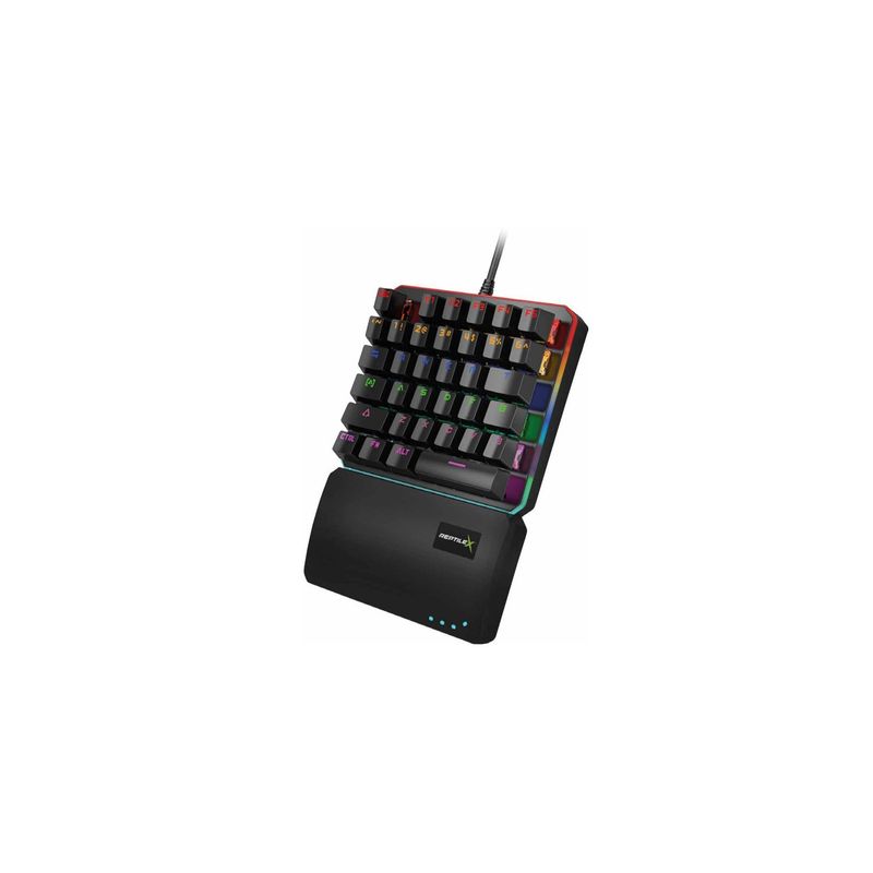 REPTILEX - Teclado Gamer Mecánico De Una Mano Retroiluminado - SC