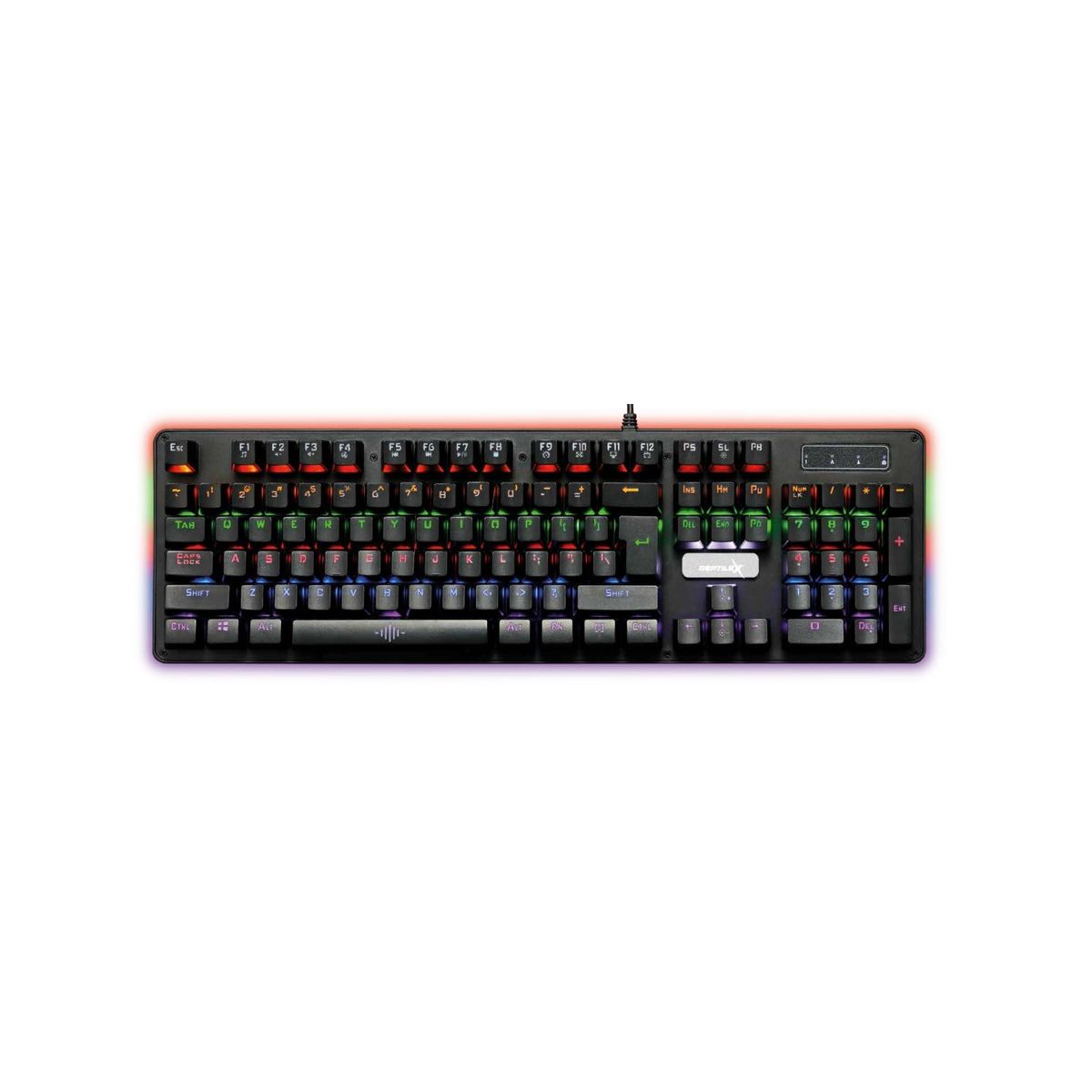 Teclado Gamer Pc Mecánico Retroiluminado - SC, marca REPTILEX - Foto Principal