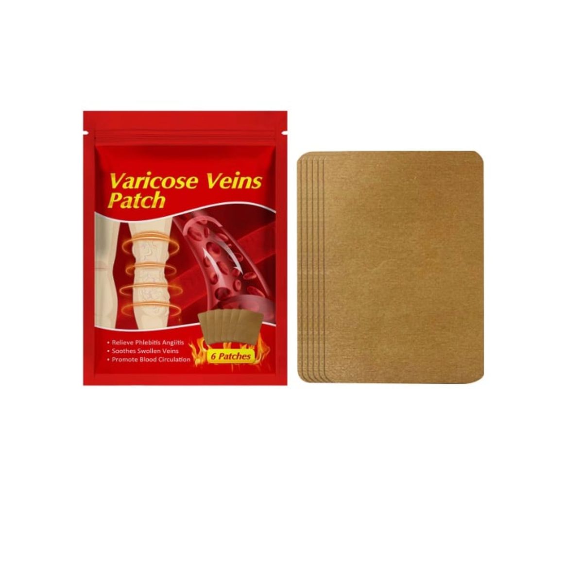 GENERICO - Parches Royal Prestige Vena Varicosa 6 Unidades