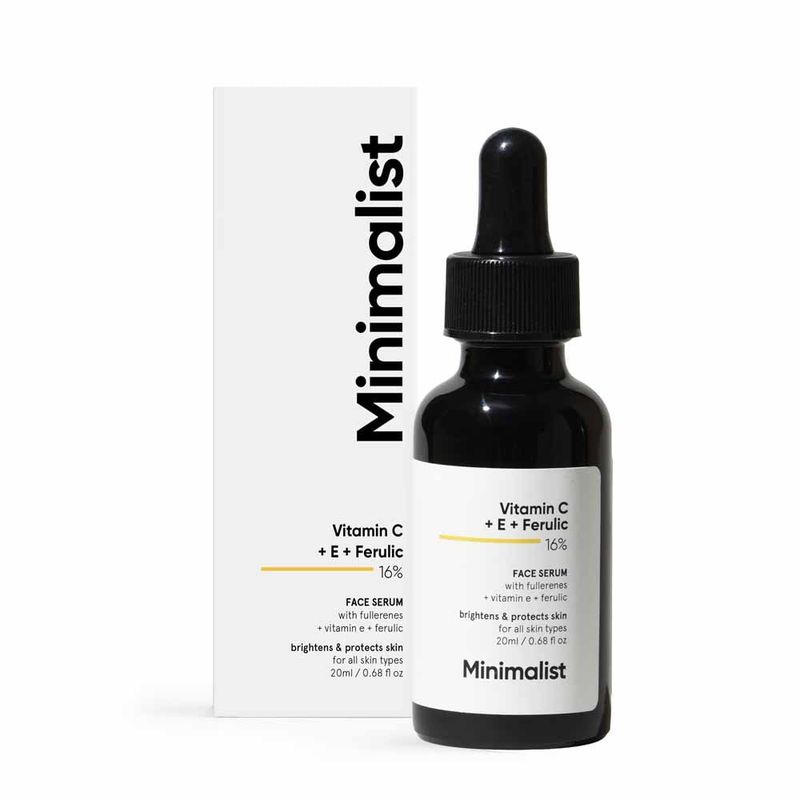 MINIMALIST - Sérum Facial Vitamin C + E + Ferulic 16 Minimalist.-
