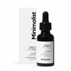 MINIMALIST - Sérum Facial Vitamin C + E + Ferulic 16 Minimalist.-