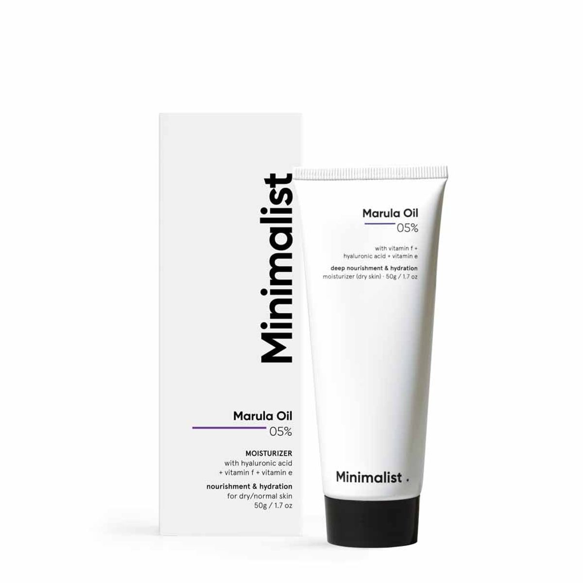 MINIMALIST - Crema Hidratante Facial Marula Oil 0.5% 50 ml Minimalist