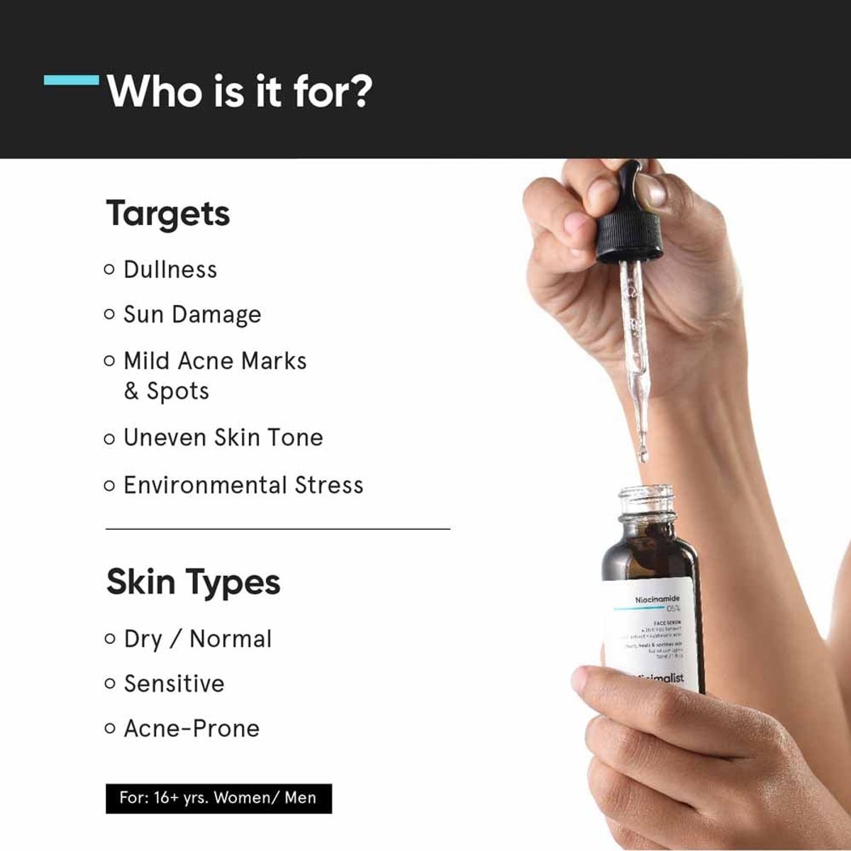 MINIMALIST - Serúm Facial Niacinamide 0.5 Minimalist.-