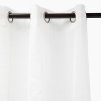 SET DE 2 CORTINA VISILLO ARGO BLANCO