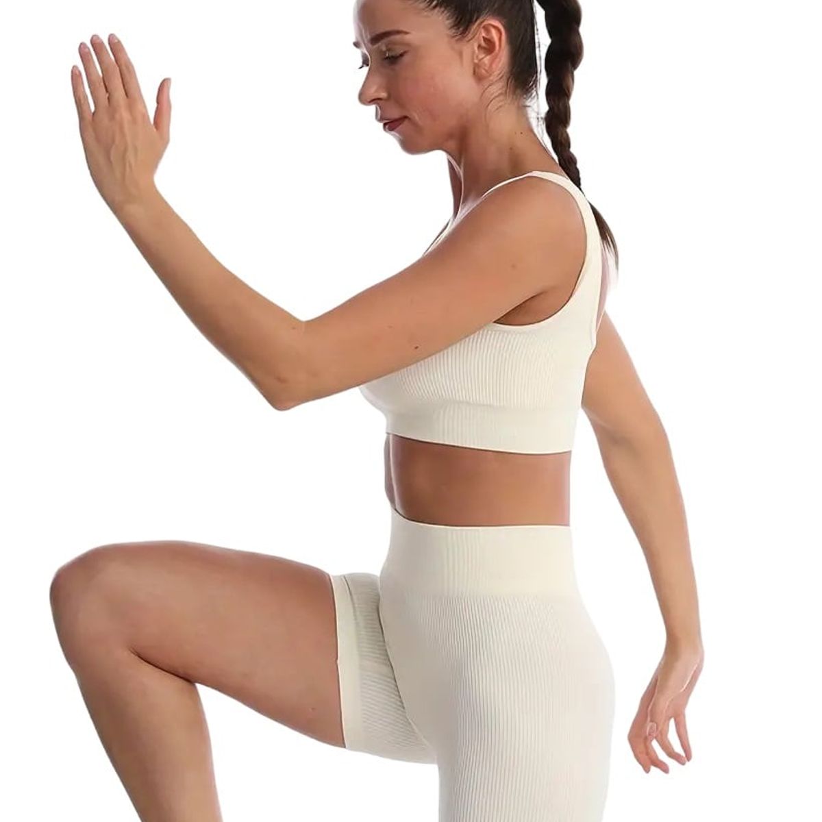 GARSIL - Conjunto Deportivo Casual Para Mujer - Short De Yoga Y Peto