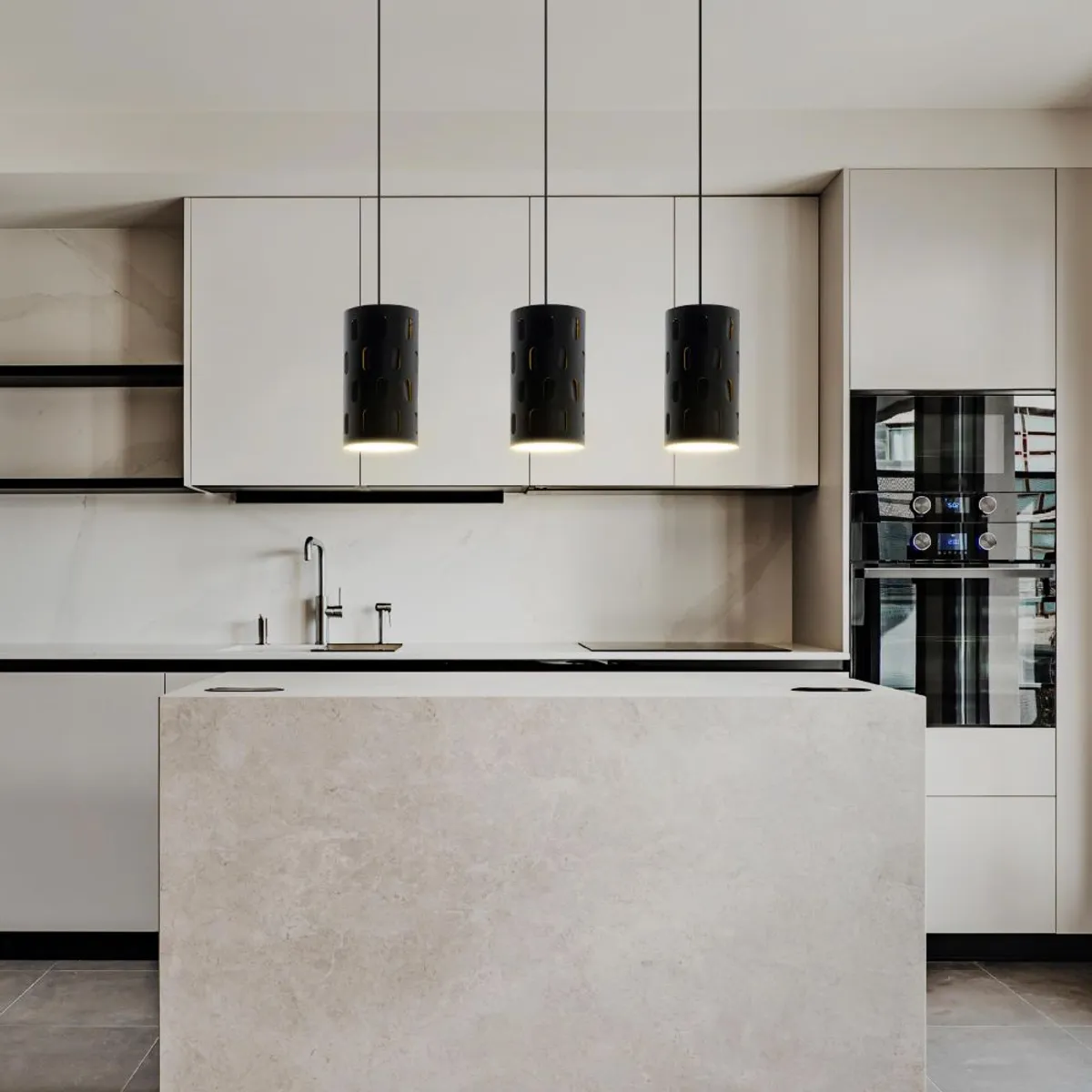 EGLO - Lámpara Colgante Ronsecco Acero Oro Negro E27 3x60W Cod. 79444