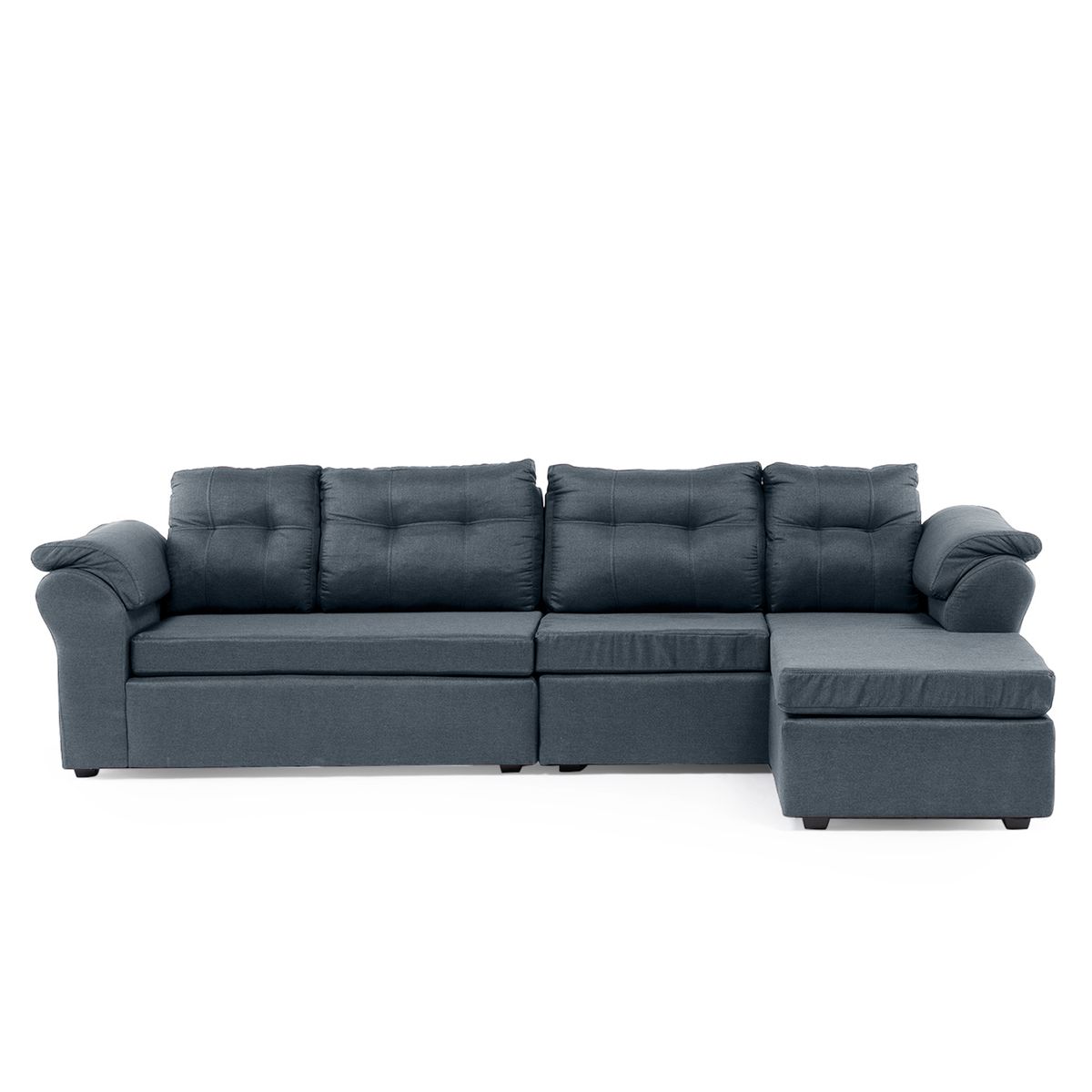 DECOOUTLET - Seccional Laos XL Intercambiable Tela Gris