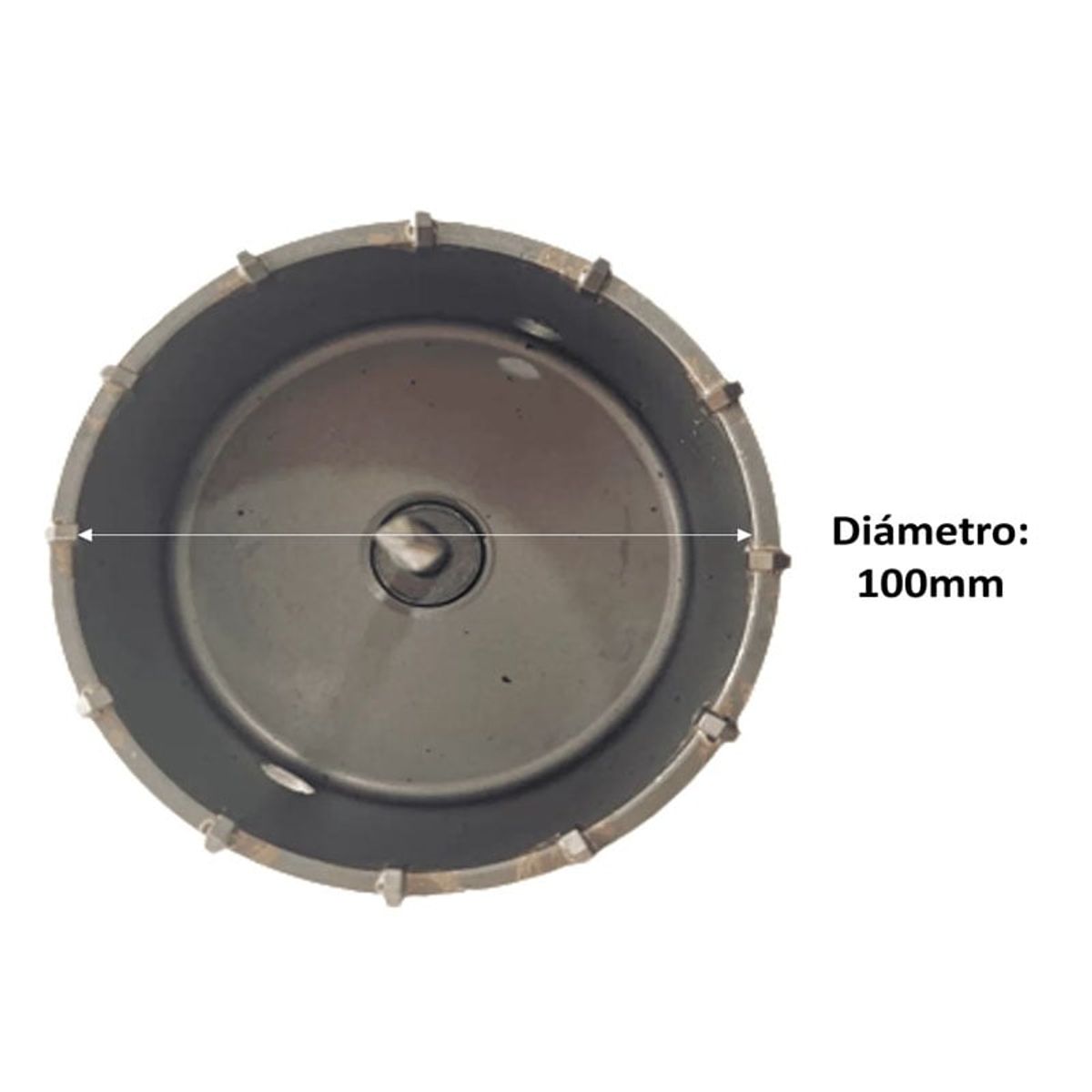 KAMASA - Sierra Copa Para Concreto Con Guía 100mm Aire Acondicionado