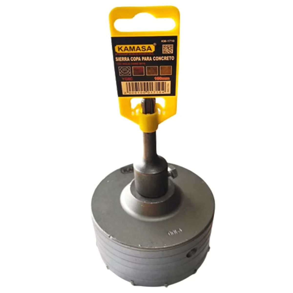 KAMASA - Sierra Copa Para Concreto Con Guía 100mm Aire Acondicionado