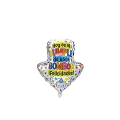 GENERICO - Globo Metálico De Cumpleaños En Forma De Flecha 56x69cm