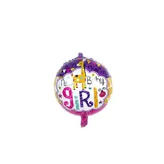 GENERICO - Globo Metálico Baby Girl 45cm