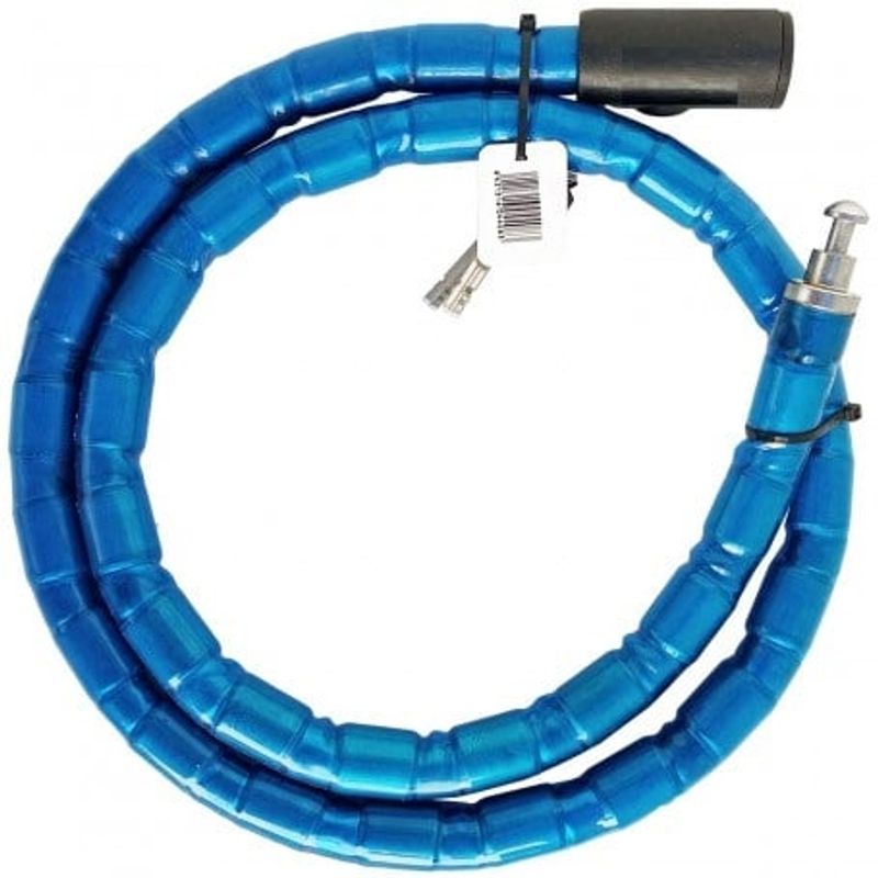 GENERICO - Candado Cable de Acero 85cm para Rueda de Rpto ROUTE 5
