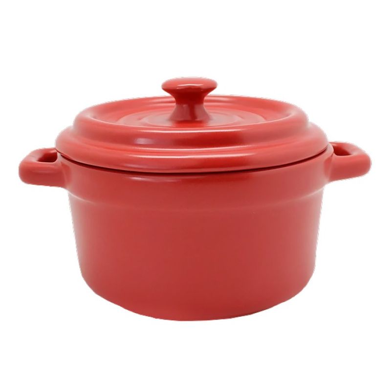 KEEP - Mini Cacerola Cerámica Keep Rojo