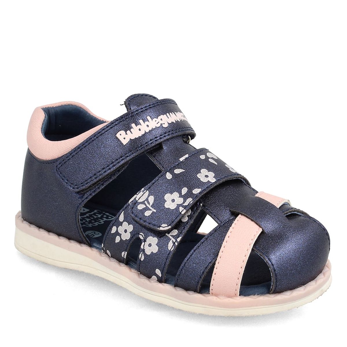 BUBBLE GUMMERS - Sandalia  Niña Bubblegummers Kimberly Azul-Rosado