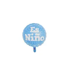 GENERICO - Globo Metálico Es Niño 45cm