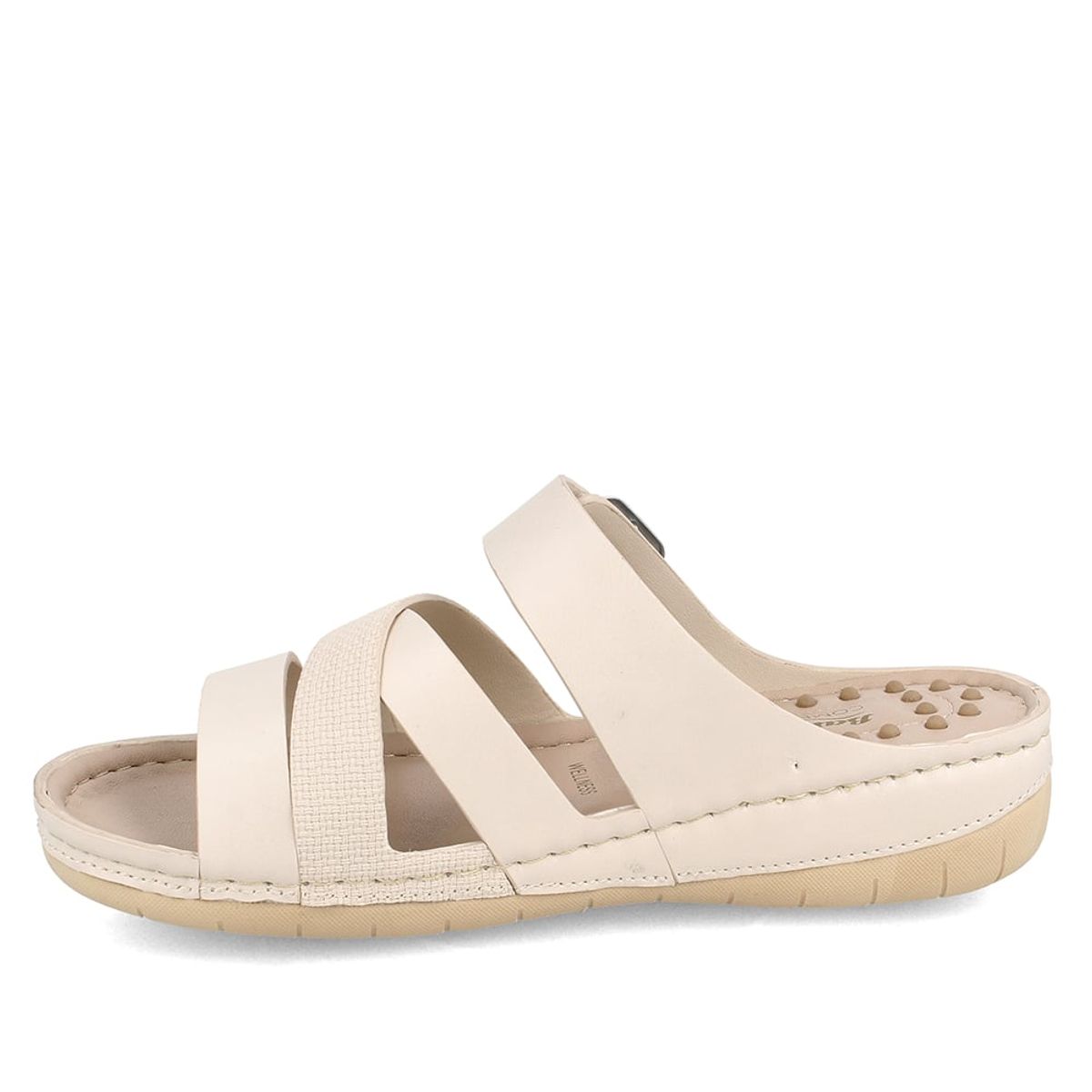 BATA - Sandalia Mujer Bata Cuyler Beige