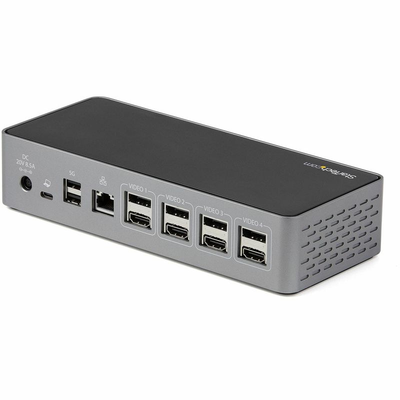 STARTECH - Docking Station StarTech USB Tipo C para 4 Monitores 4K