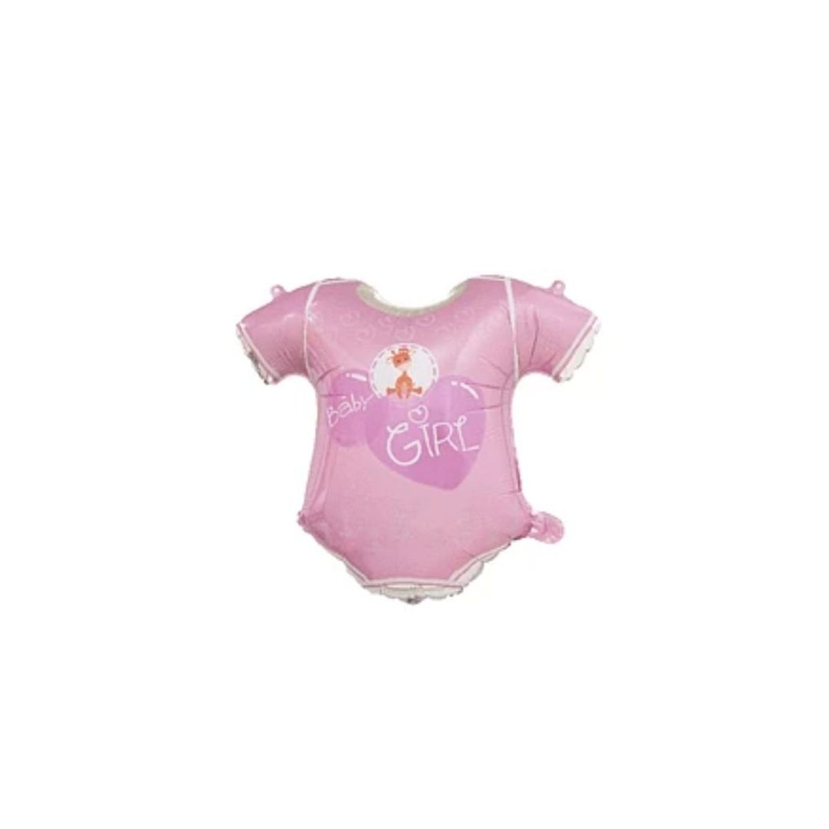 GENERICO - Globo Metalizado Ropa Baby Girl 59x58cm
