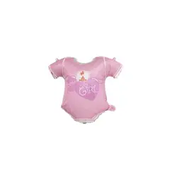 GENERICO - Globo Metalizado Ropa Baby Girl 59x58cm