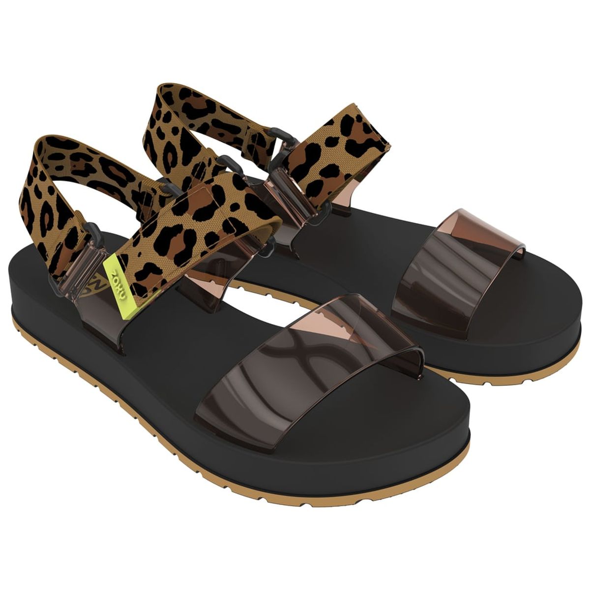 ZAXY - Sandalia Mujer Café Way Zaxy