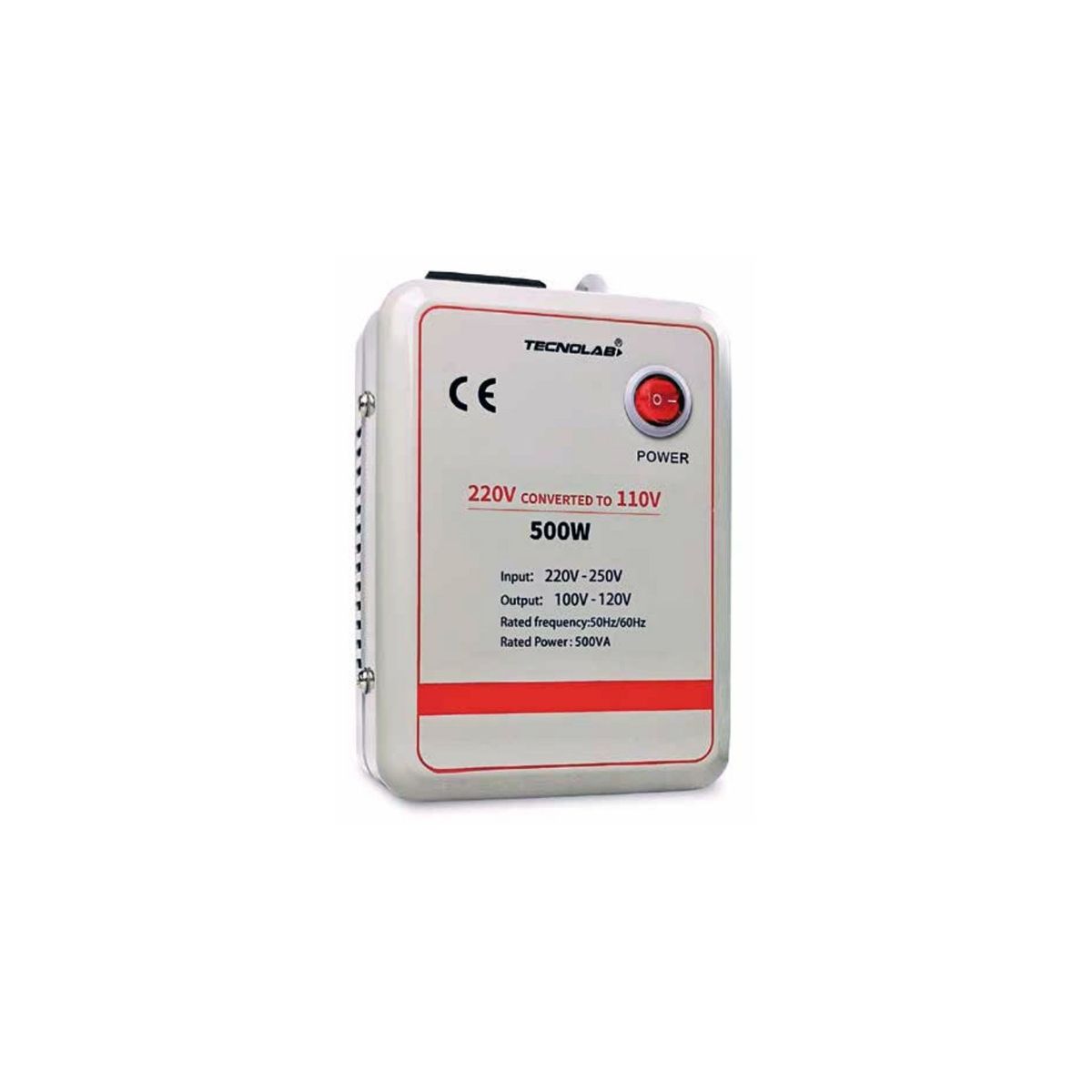 TECNOLAB - Convertidor De Voltaje 220v - 250v De 500w - SC