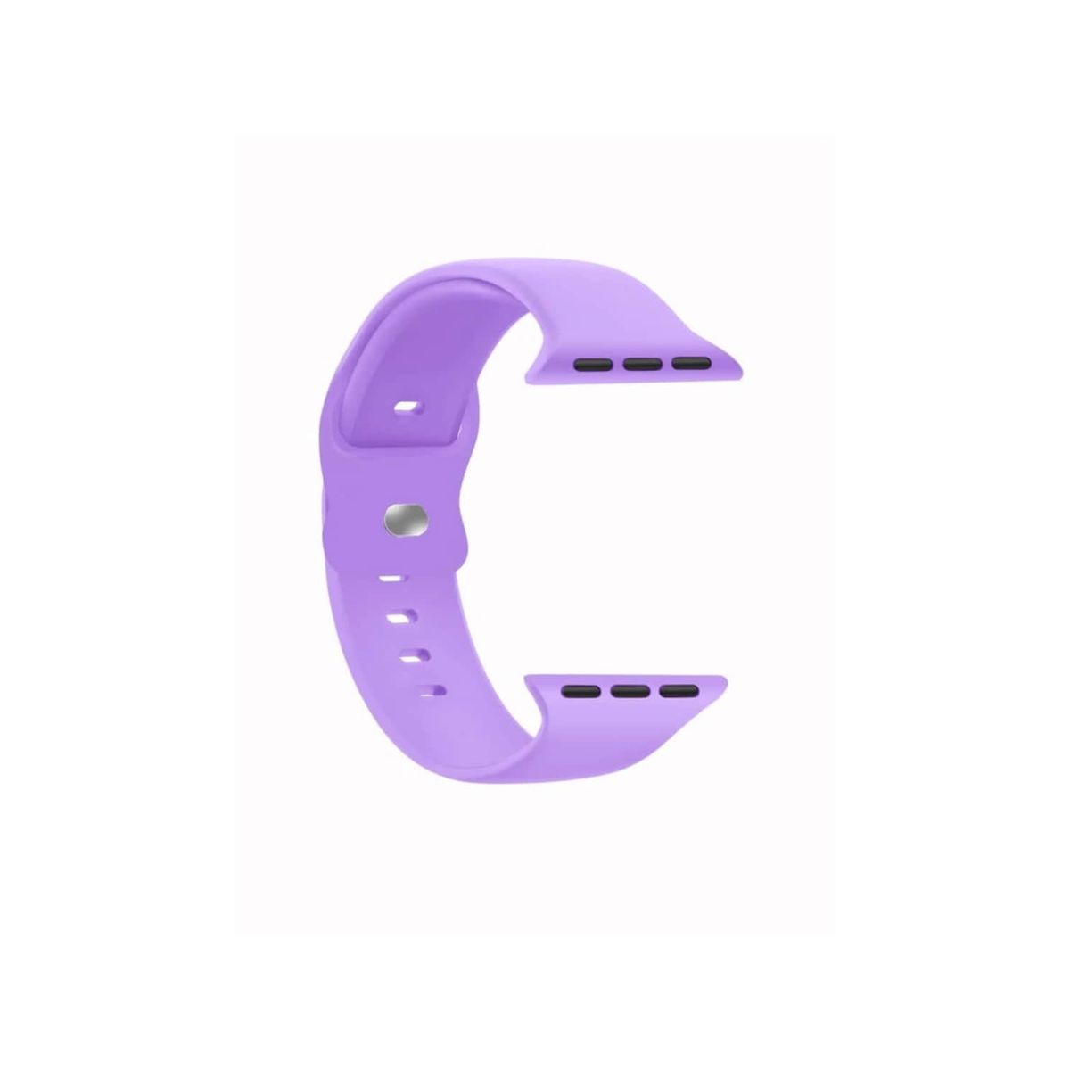 IMPORTCLICK - Correa Apple Watch Silicona Lila Claro S/M 42x44x45MM