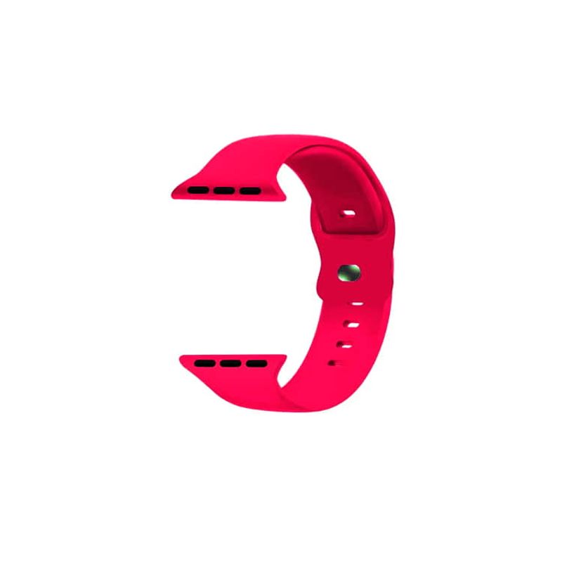 IMPORTCLICK - Correa Apple Watch Silicona Fucsia S/M 38x40x41MM