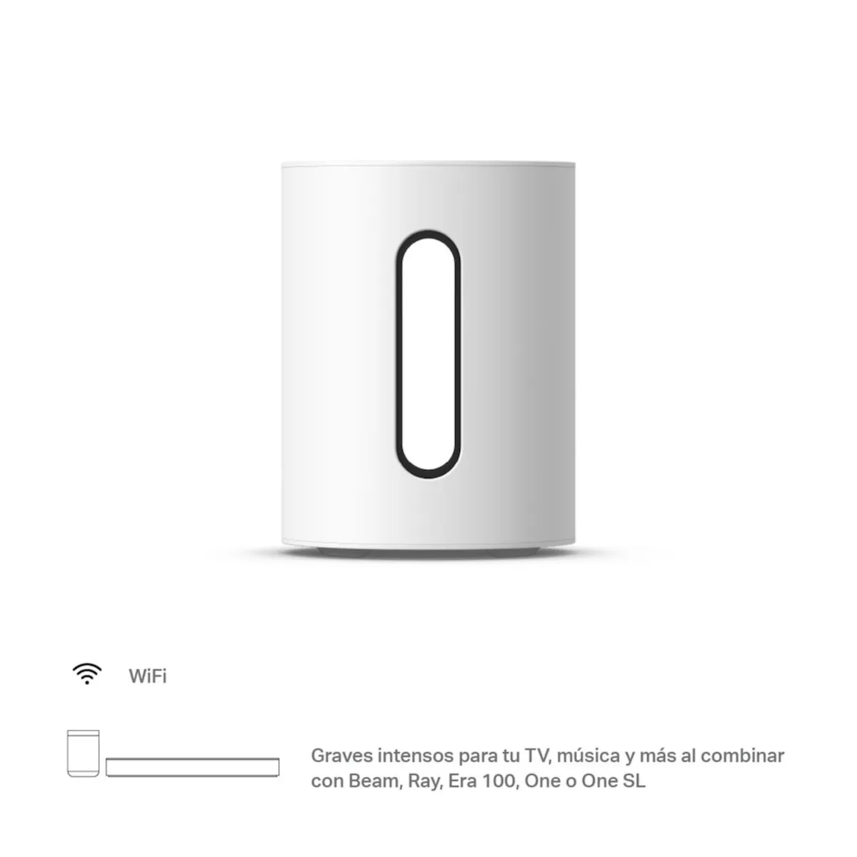 SONOS - Subwoofer Sonos Wifi Mini Wireless Blanco