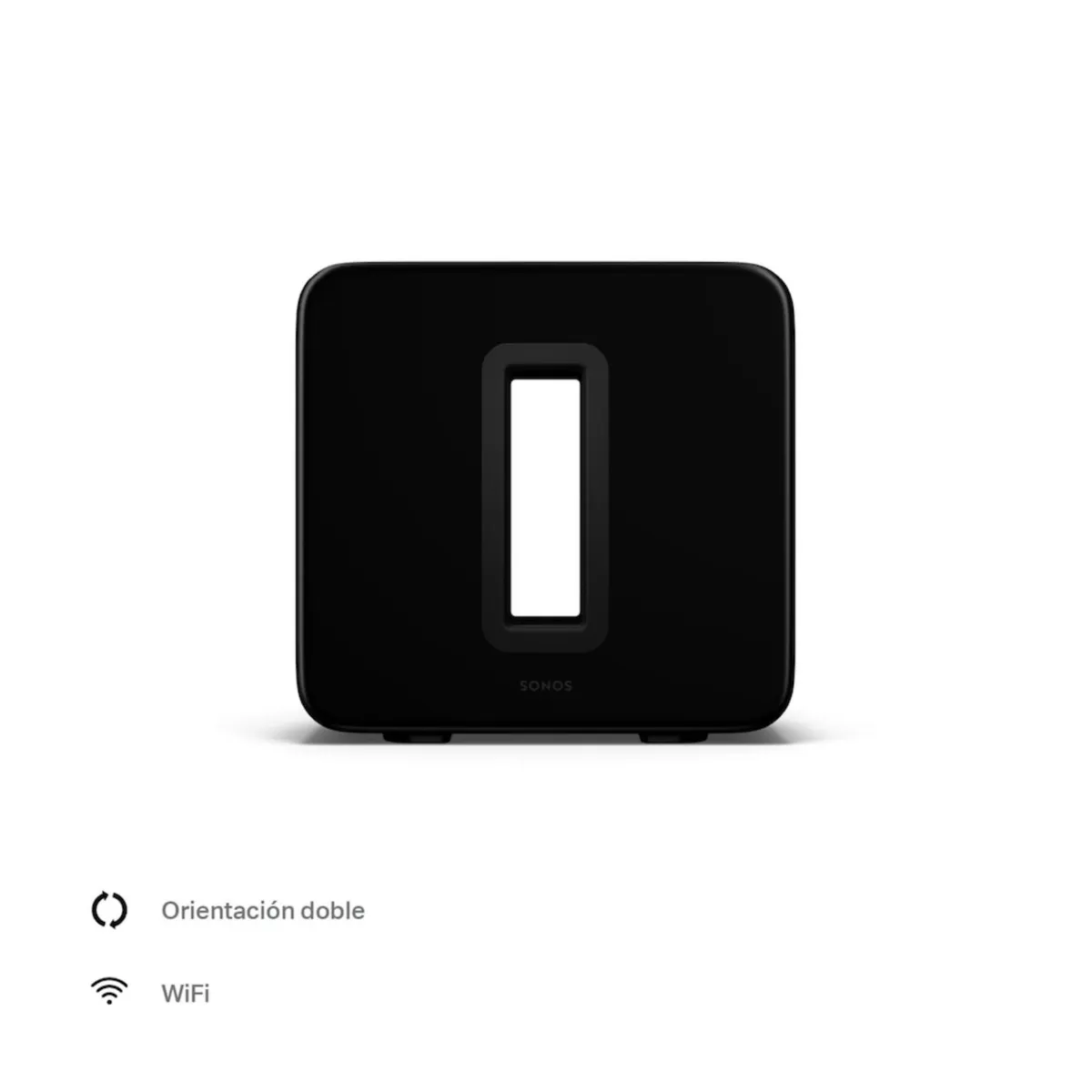 SONOS - Subwoofer Sonos Wifi SUB 3Gen Wireless Negro