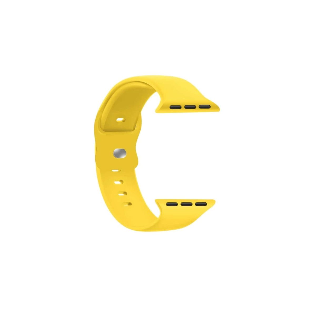 IMPORTCLICK - Correa Apple Watch Silicona Amarillo S/M 38x40x41MM