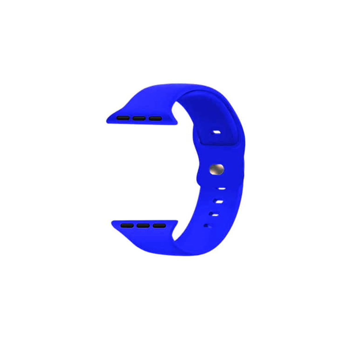 IMPORTCLICK - Correa Apple Watch Silicona Azul Marino M/L 42x44x45MM