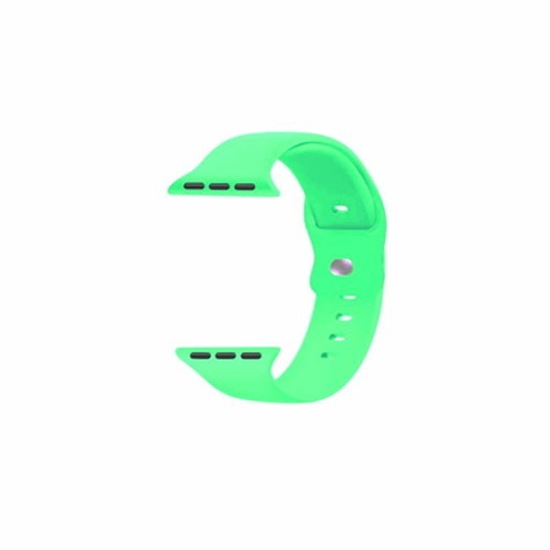 IMPORTCLICK - Correa Apple Watch Silicona Verde M/L 42x44x45MM