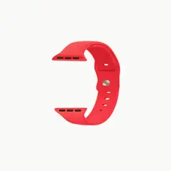 IMPORTCLICK - Correa Apple Watch Silicona Rojo M/L 38x40x41MM