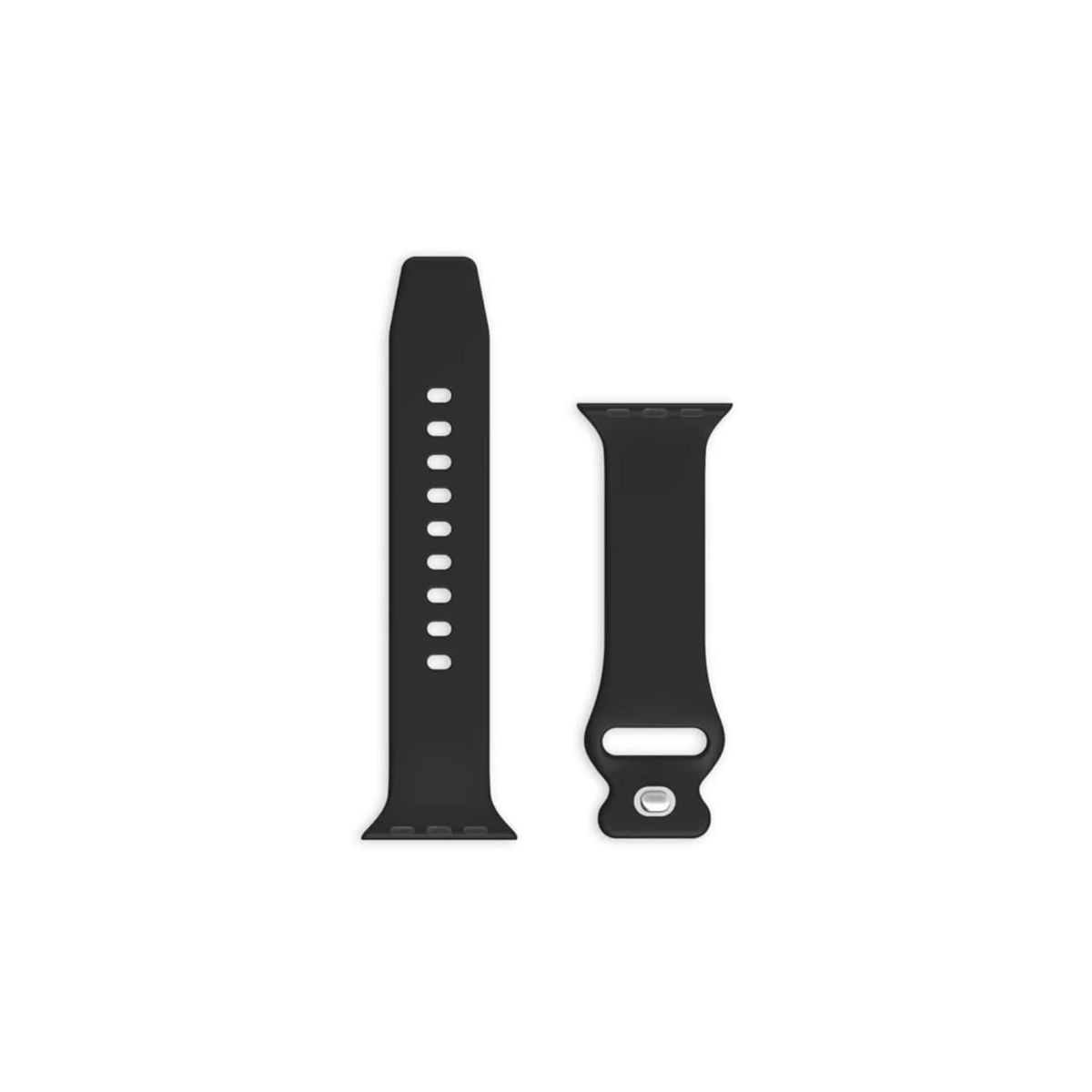 IMPORTCLICK - Correa Apple Watch Silicona Negro S/M 42x44x45MM