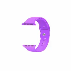 IMPORTCLICK - Correa Apple Watch Silicona Violeta Claro M/L 42x44x45MM