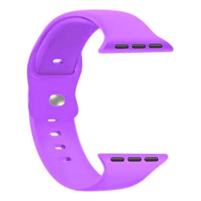 Imagen 2 del producto Correa Smartwatch Silicona Violeta Claro M/L 42x44x45 MM