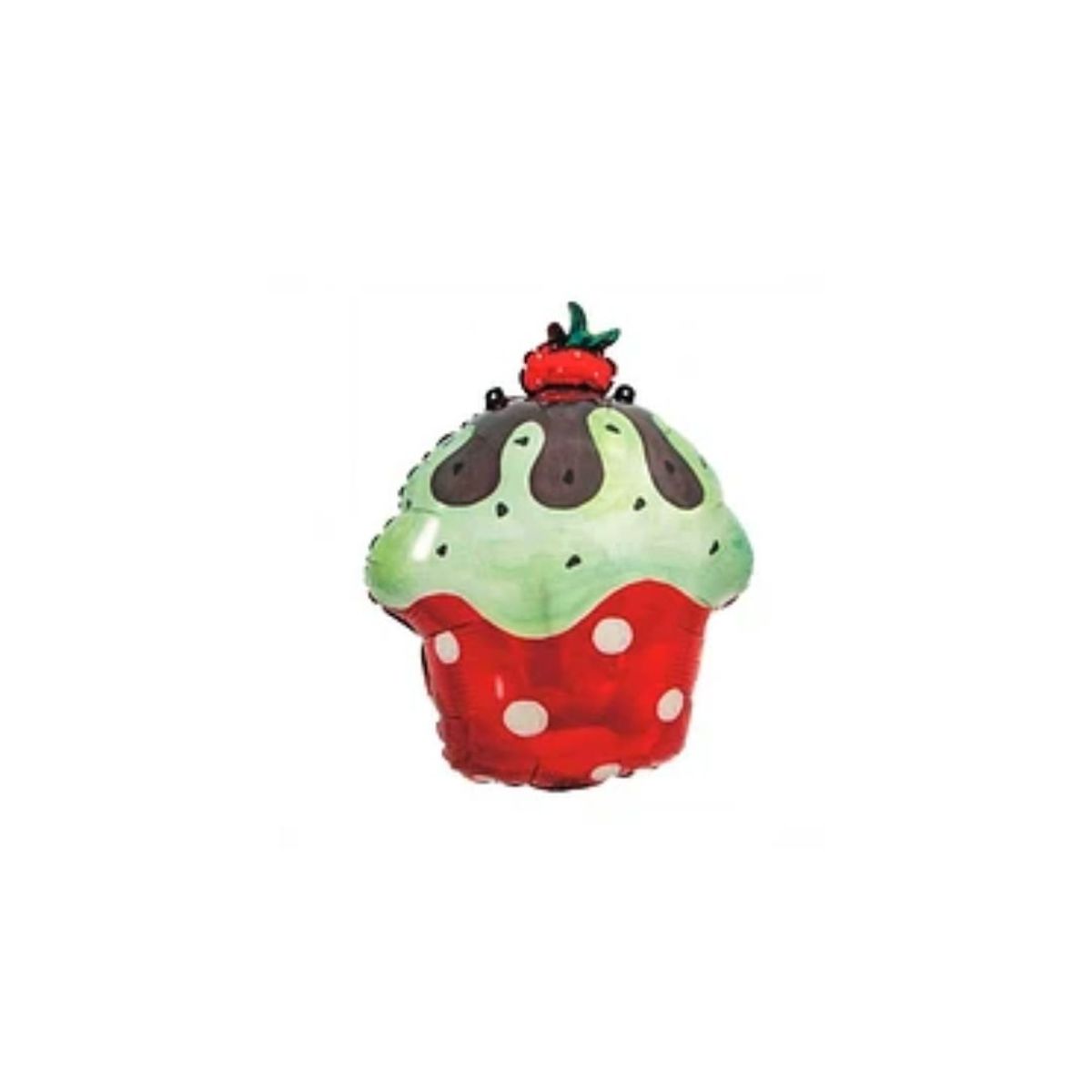 GENERICO - Globo Metalizado Cupcake 48x72cm