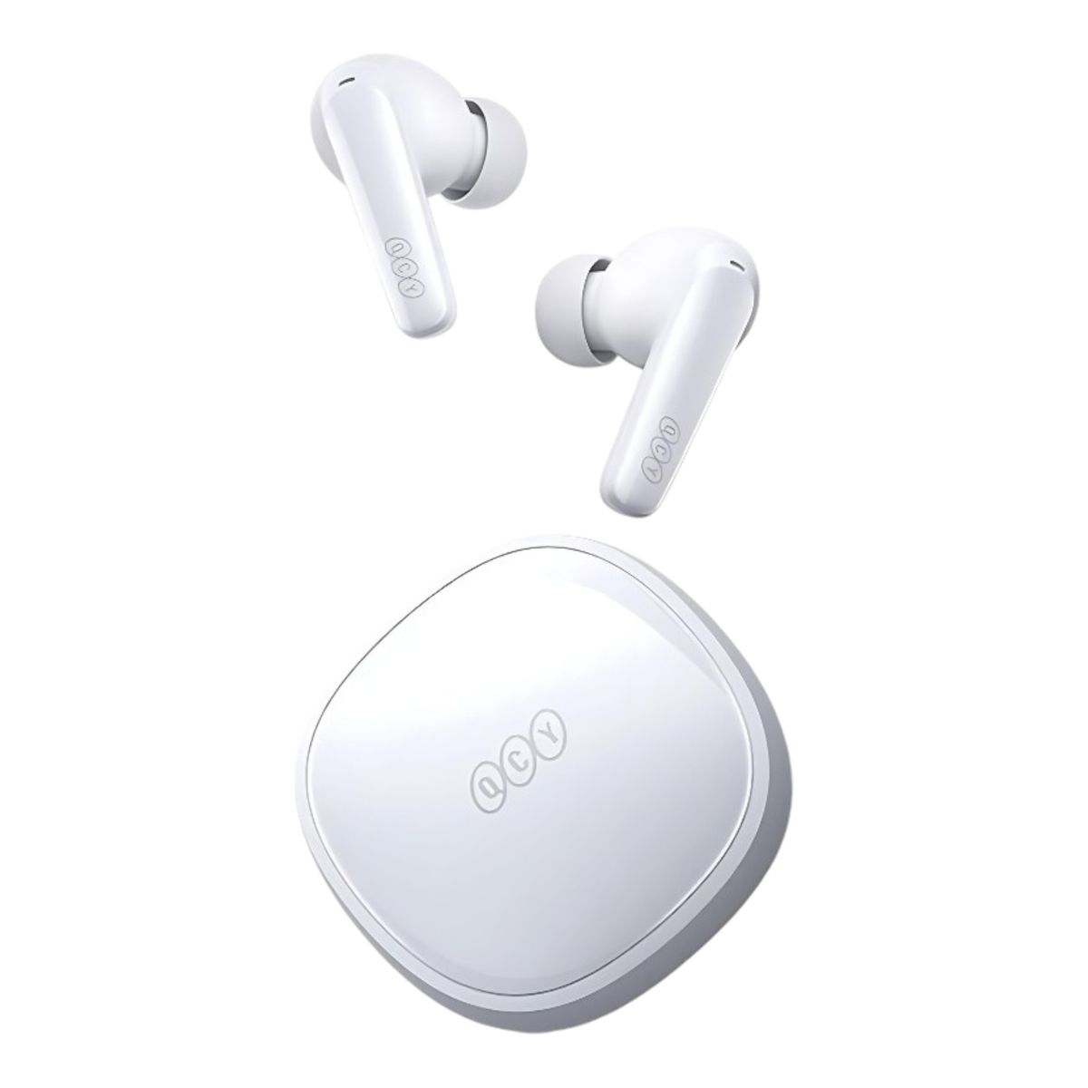 QCY - Audifonos QCY T13x Blanco 4 Mic
