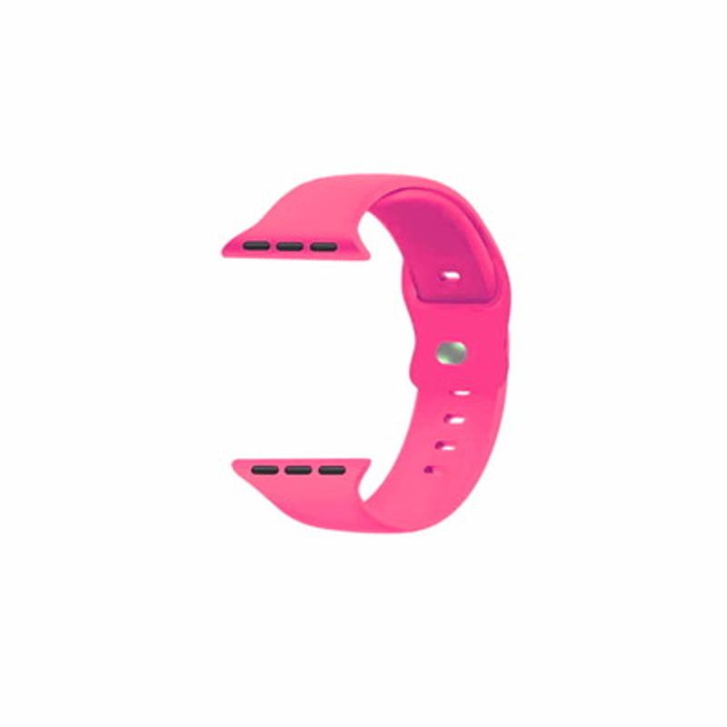 IMPORTCLICK - Correa Apple Watch Silicona Rosa S/M 42x44x45MM