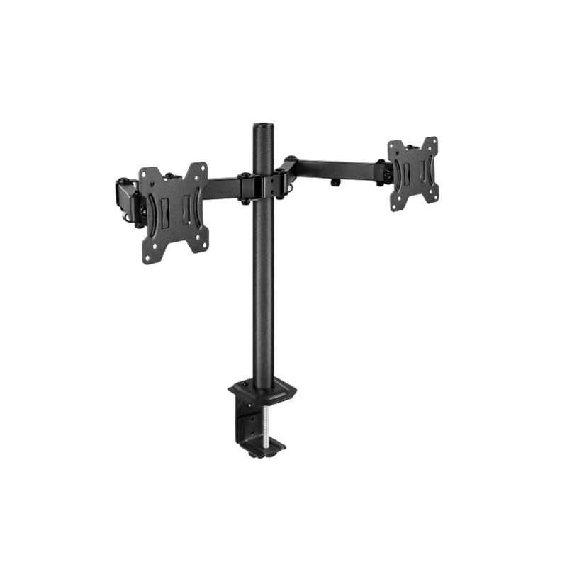 TECNOLAB - Soporte Doble Monitor Escritorio 13 A 27 Pulgadas - SC