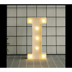 GENERICO - Letras Decorativas Con Luces Led «I»