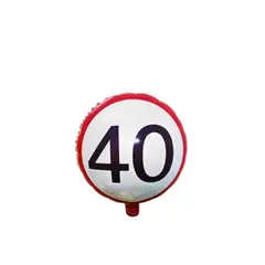 GENERICO - Globo Rojo Con Banco 40