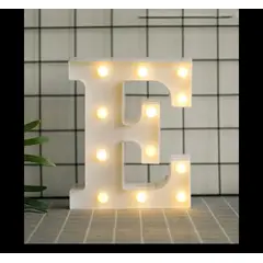 GENERICO - Letras Decorativas Con Luces Led «E»
