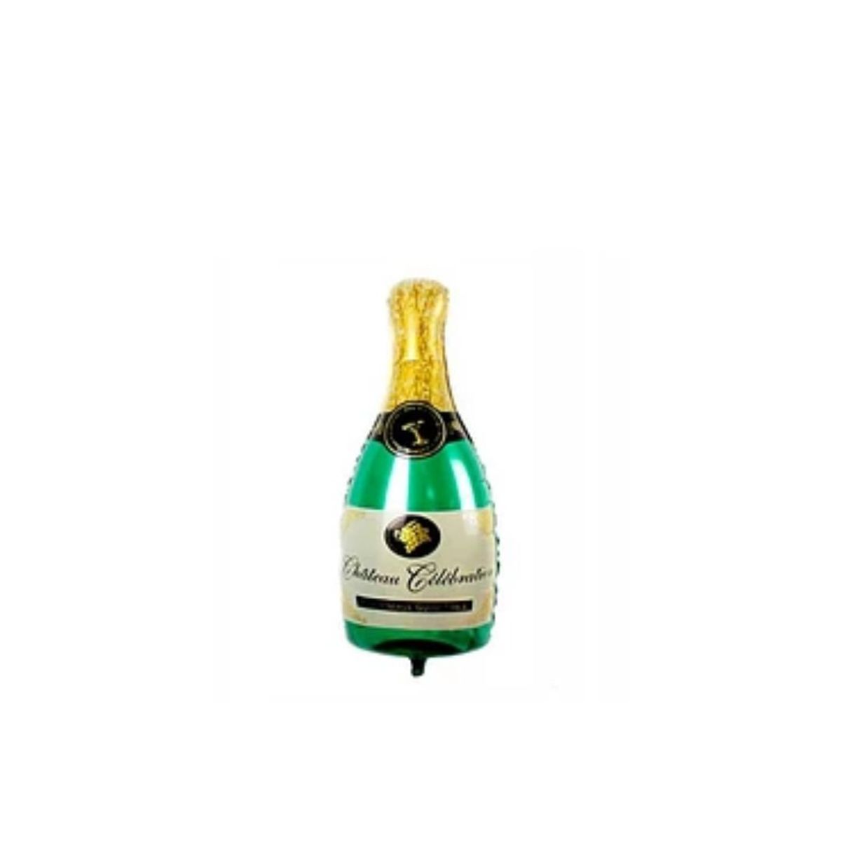 GENERICO - Globo Metálico Botella 50x100cm