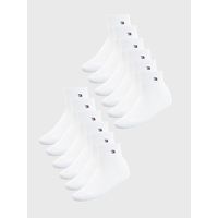 Pack De 6 Pares De Calcetines Athletic Quarter Blanco