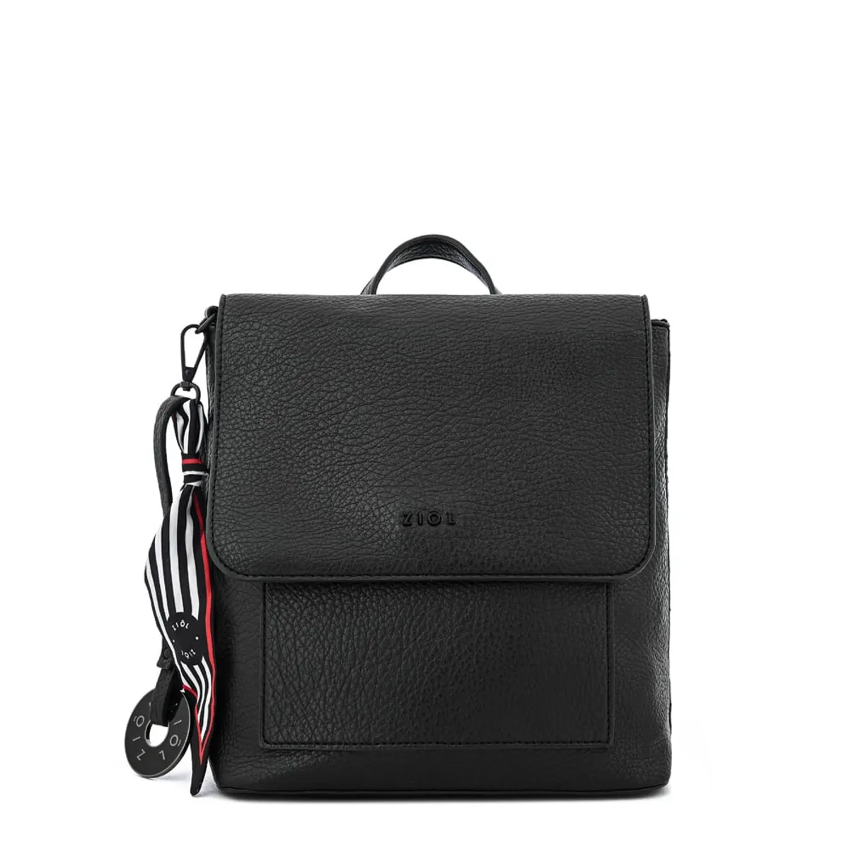ZIOL - Mochila con tapa raina pequeña negro