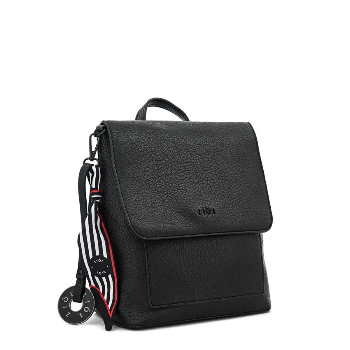 ZIOL - Mochila con tapa raina pequeña negro